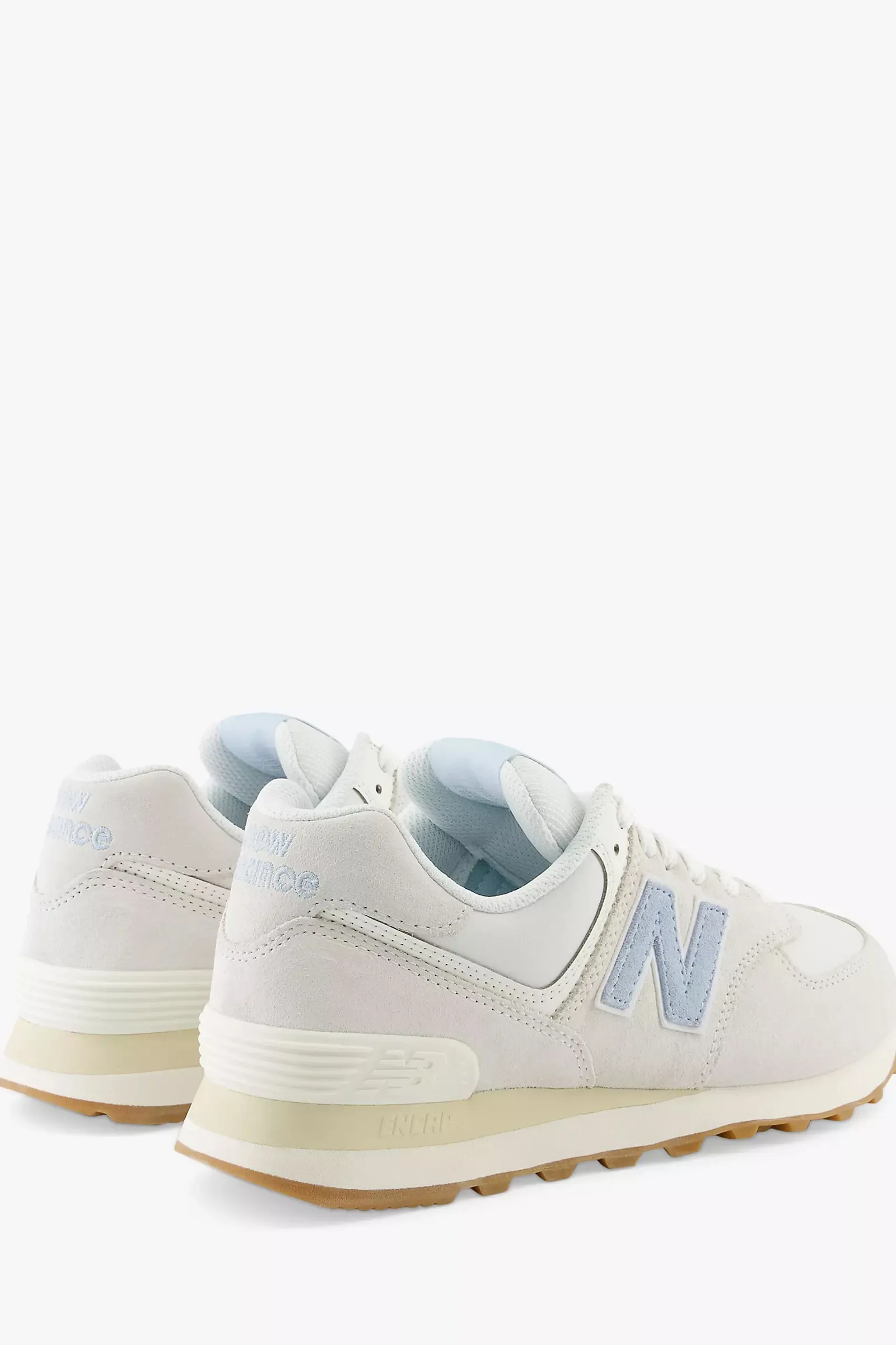 574 Suede Mesh Trainers, Reflection