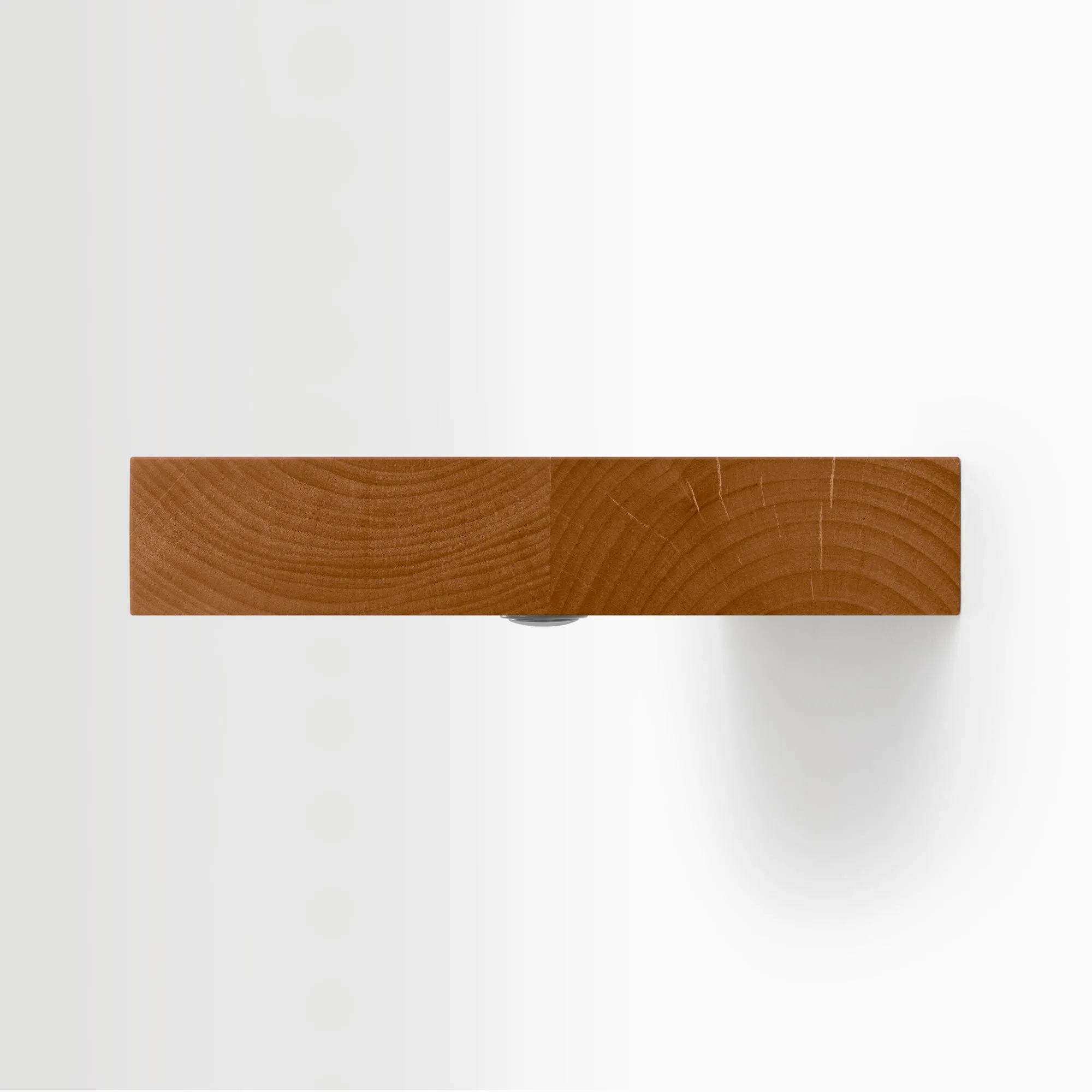 Aksel LED Nutmeg Floating Shelf