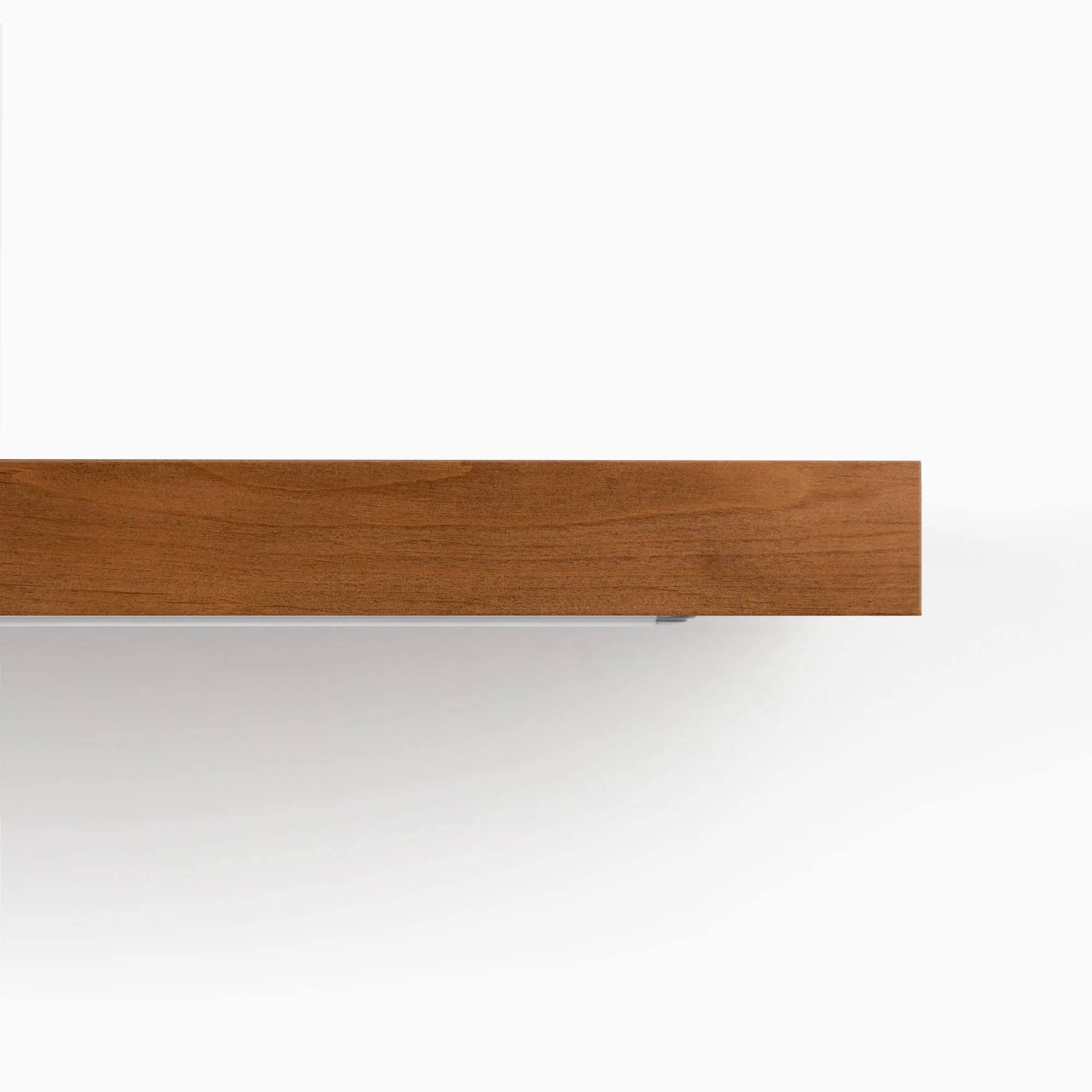 Aksel LED Nutmeg Floating Shelf