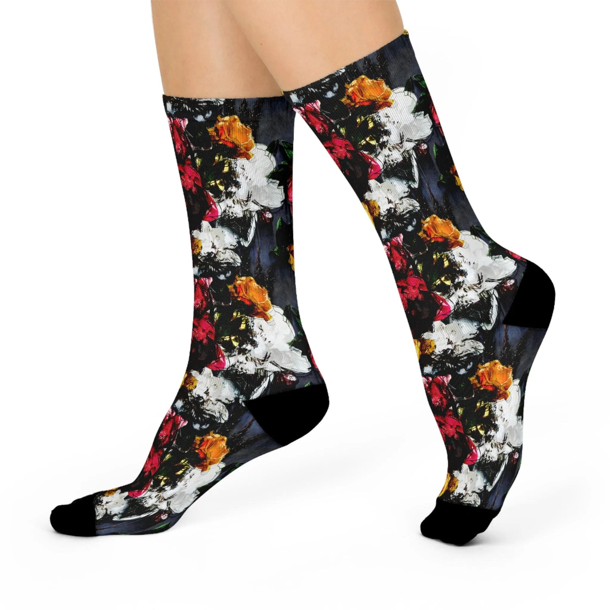 Cozy Plaid Crew Socks - Stylish Warmth for Every Foot