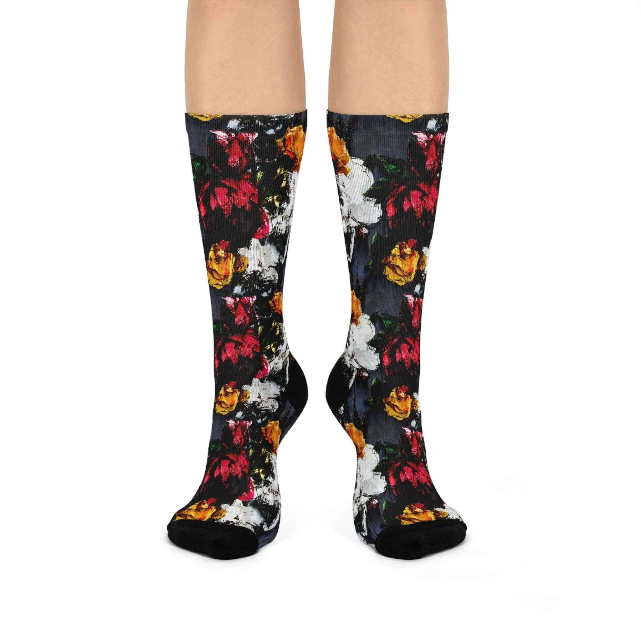 Cozy Plaid Crew Socks - Stylish Warmth for Every Foot