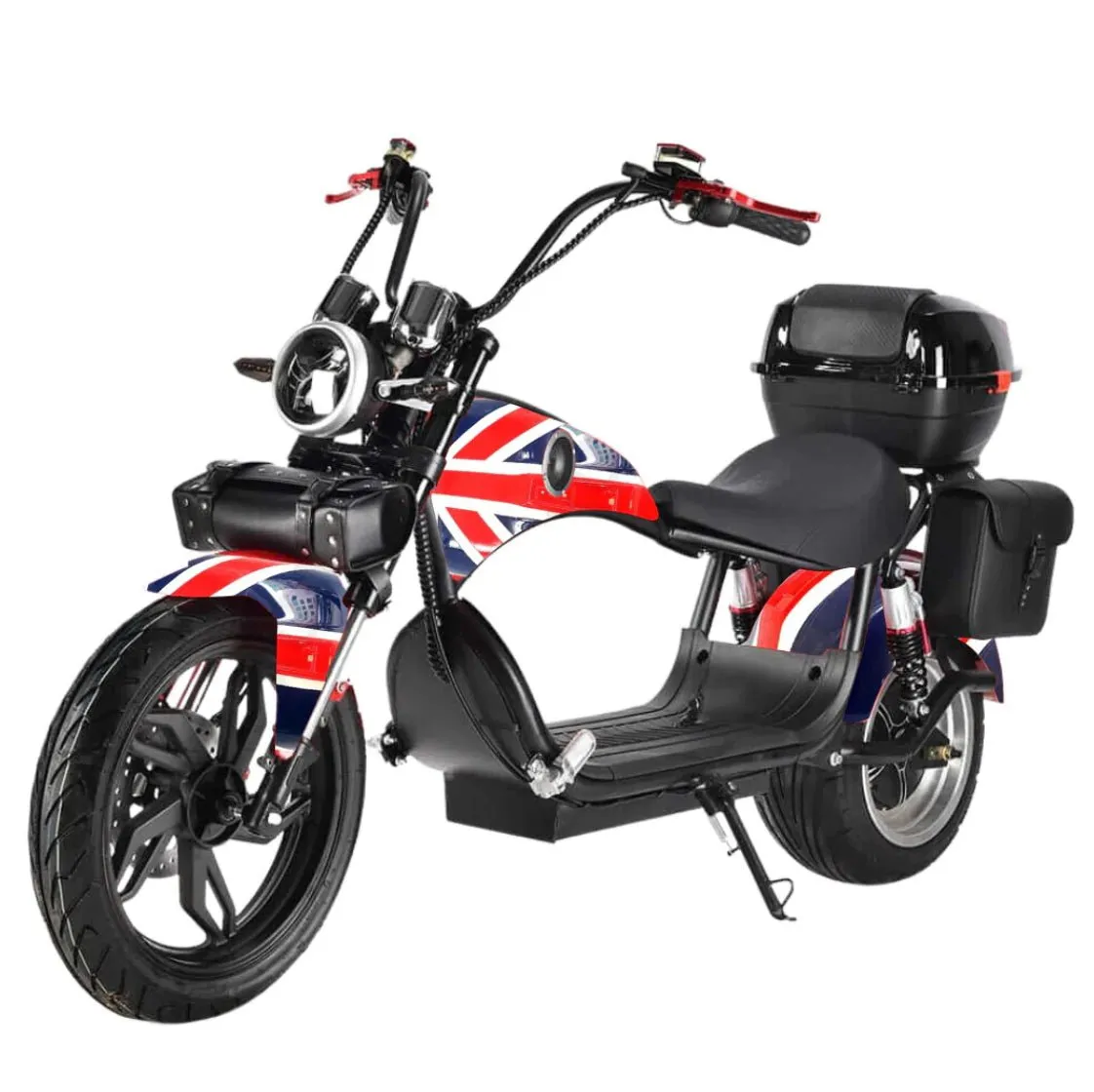 CRONY X1 60V20A/4000W High-end Big Harley Motorcycle EBIKE