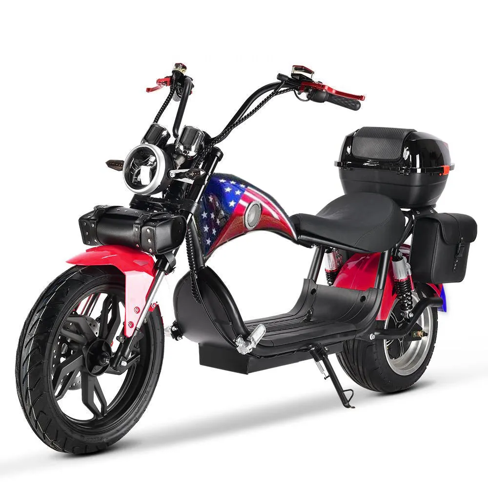 CRONY X1 60V20A/4000W High-end Big Harley Motorcycle EBIKE