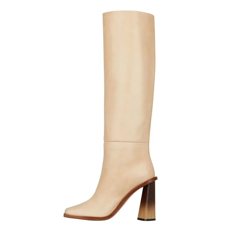 Flora Boots knee Length