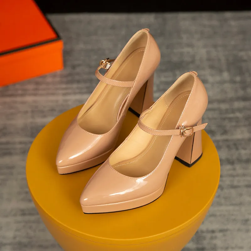 Funki Buys | Shoes | Women's Formal Dress Shoes | Spool Heel