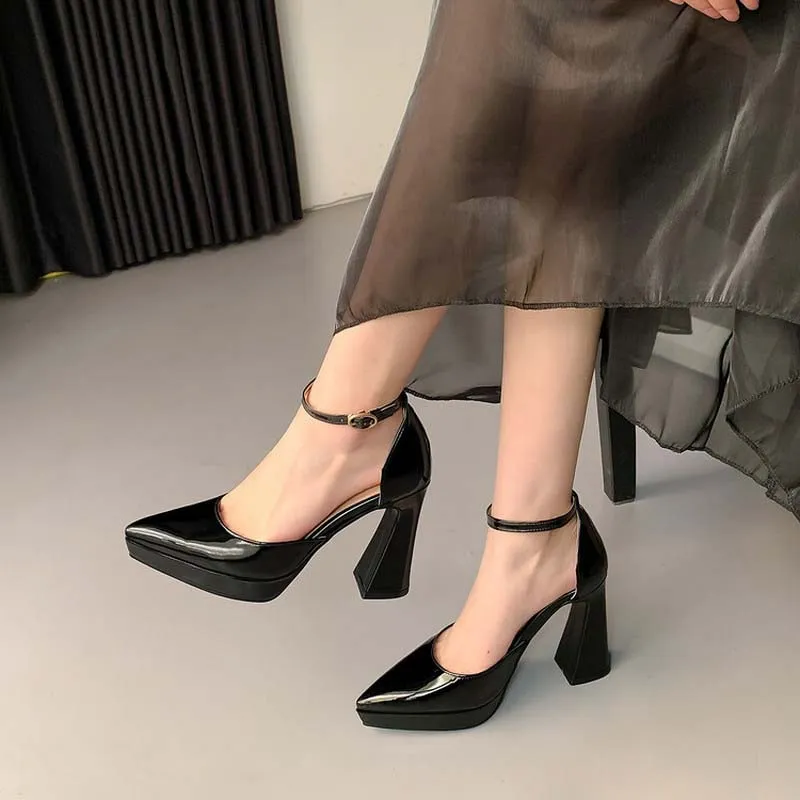 Funki Buys | Shoes | Women's Formal Dress Shoes | Spool Heel
