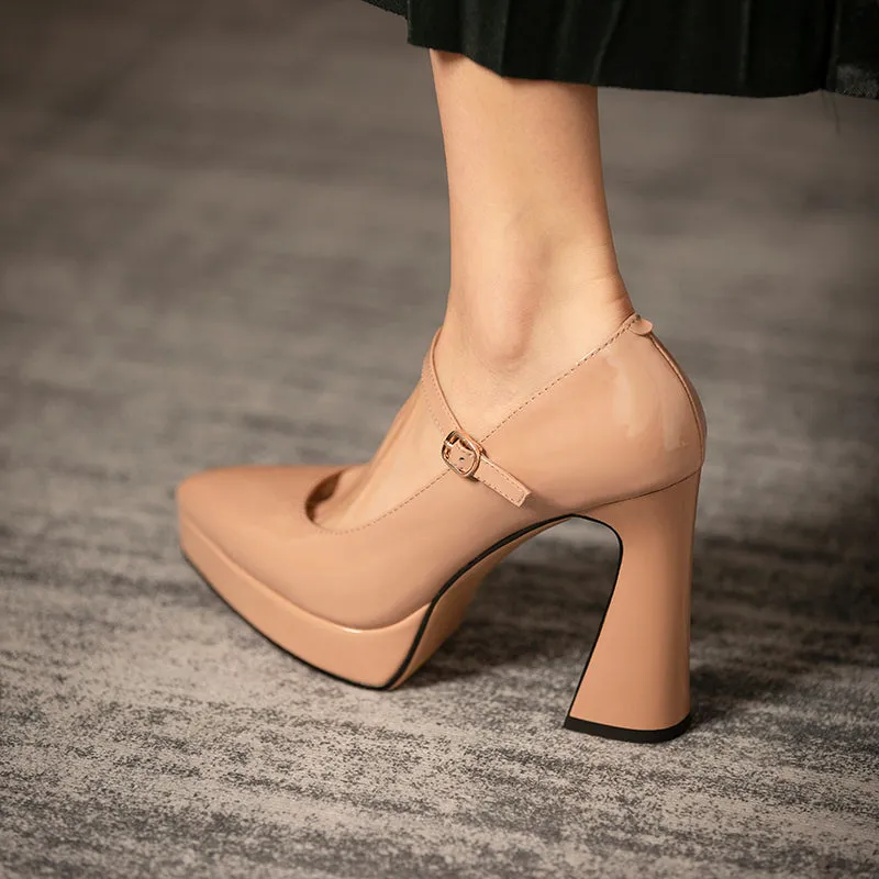 Funki Buys | Shoes | Women's Formal Dress Shoes | Spool Heel
