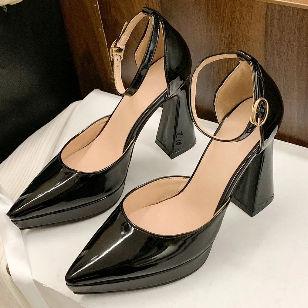Funki Buys | Shoes | Women's Formal Dress Shoes | Spool Heel