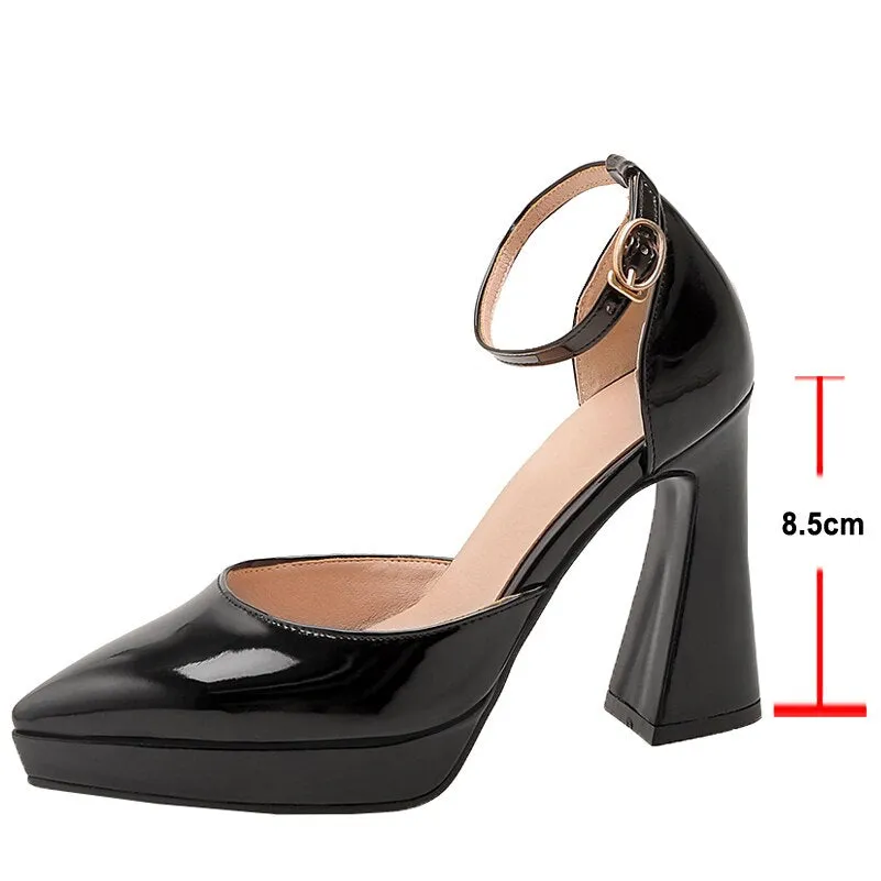 Funki Buys | Shoes | Women's Formal Dress Shoes | Spool Heel