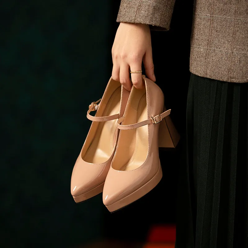 Funki Buys | Shoes | Women's Formal Dress Shoes | Spool Heel