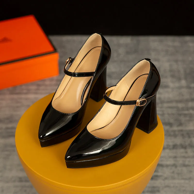 Funki Buys | Shoes | Women's Formal Dress Shoes | Spool Heel
