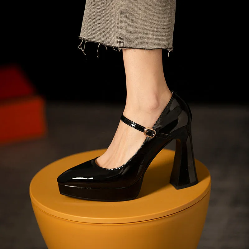 Funki Buys | Shoes | Women's Formal Dress Shoes | Spool Heel
