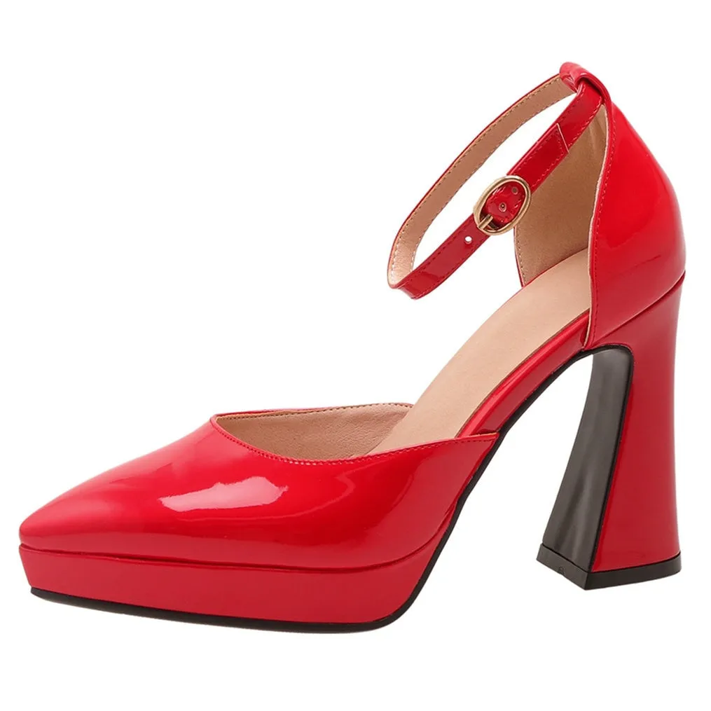 Funki Buys | Shoes | Women's Formal Dress Shoes | Spool Heel