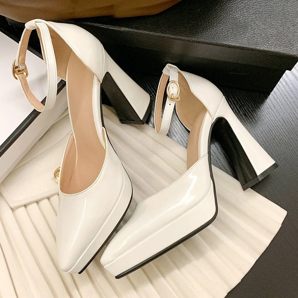 Funki Buys | Shoes | Women's Formal Dress Shoes | Spool Heel