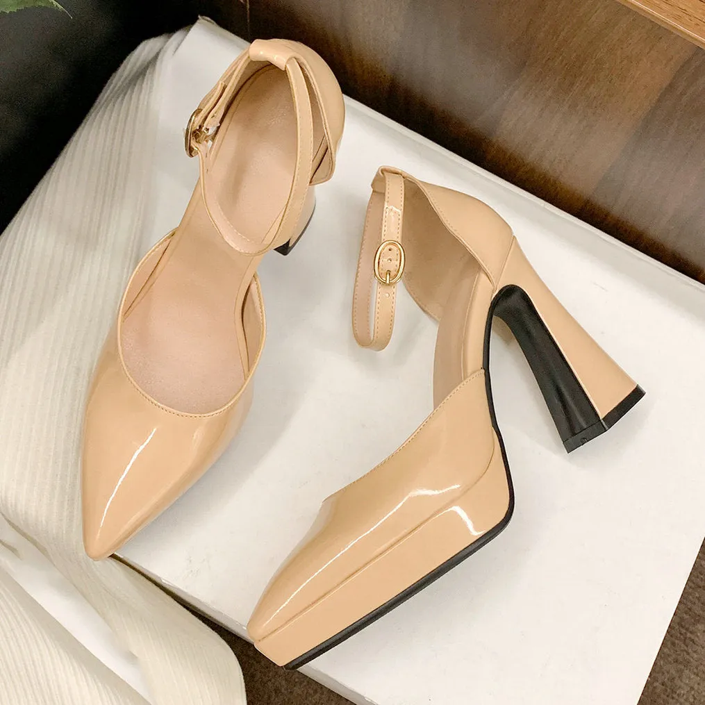 Funki Buys | Shoes | Women's Formal Dress Shoes | Spool Heel