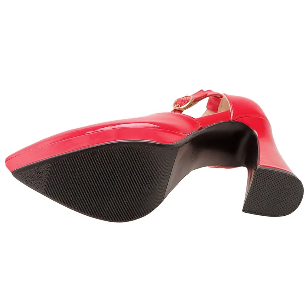 Funki Buys | Shoes | Women's Formal Dress Shoes | Spool Heel
