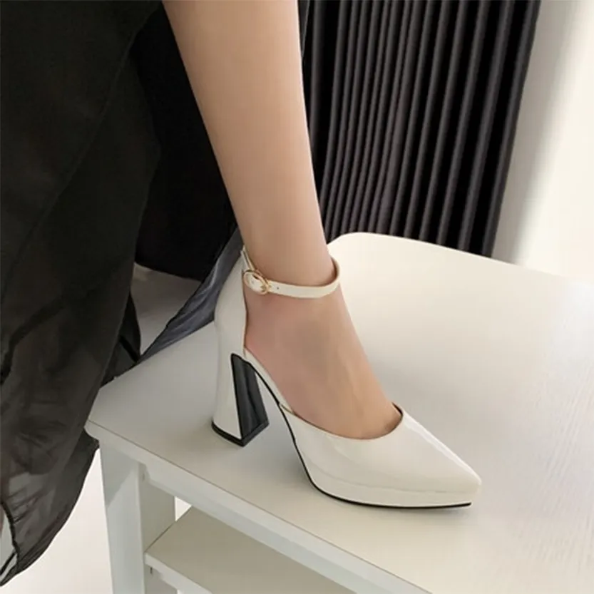 Funki Buys | Shoes | Women's Formal Dress Shoes | Spool Heel