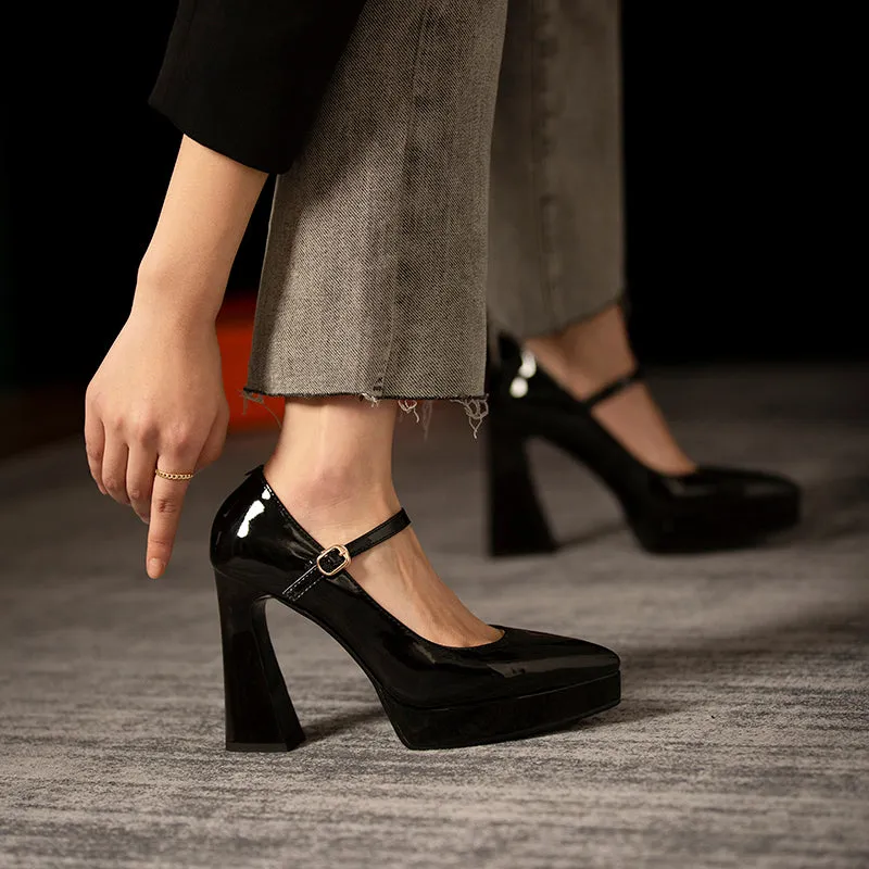 Funki Buys | Shoes | Women's Formal Dress Shoes | Spool Heel