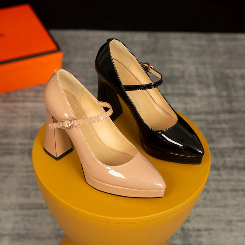 Funki Buys | Shoes | Women's Formal Dress Shoes | Spool Heel