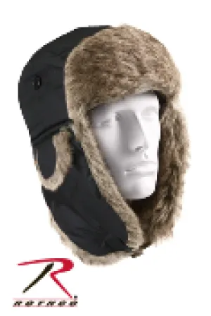 Fur Flyer's Hat-Black
