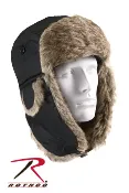 Fur Flyer's Hat-Black