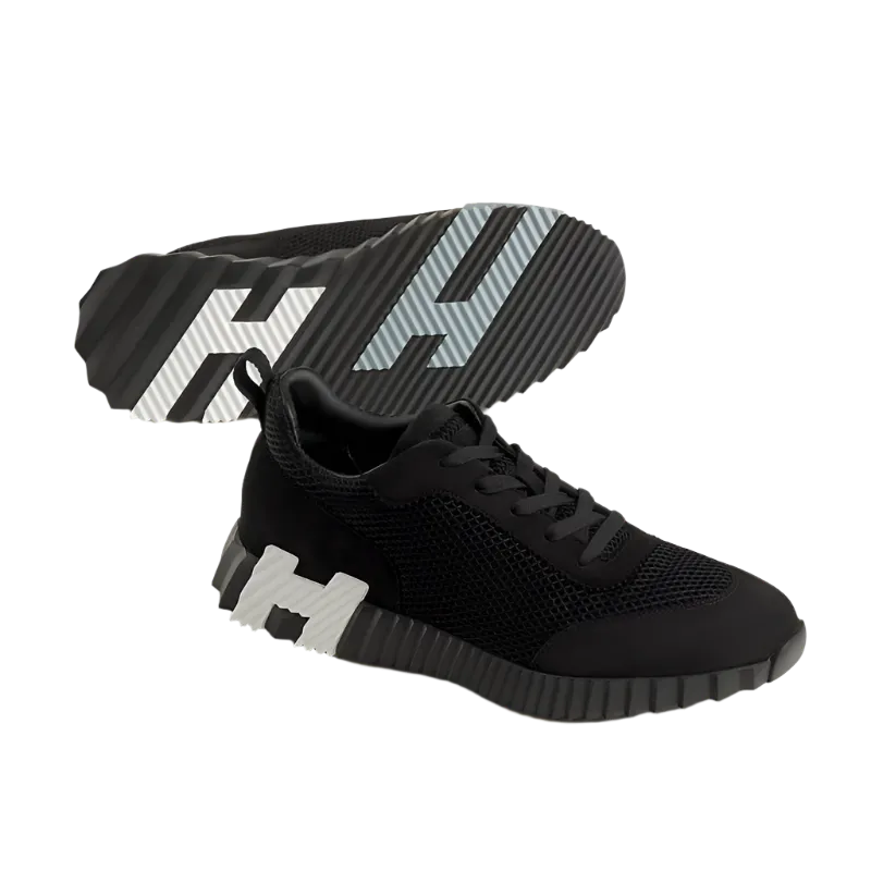 Hermes Bouncing Sneaker "Noir/White"