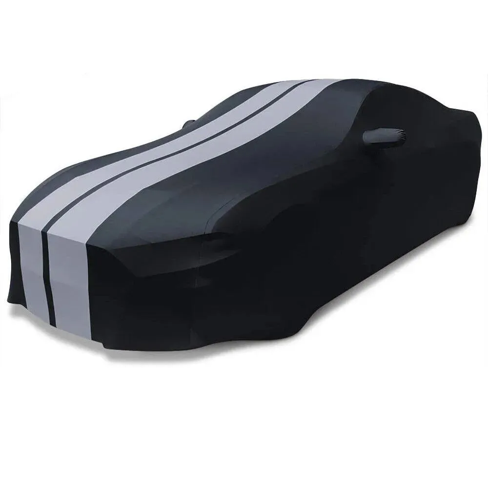 Indoor Outdoor Cover Satin Dust Proof Sunshade Protection Mercedes SL-Class R230 R231 & Porsche Nissan GTR Chevrolet Camaro طربال غطاء حماية للسيارات الرياضية مرسيدس بورش نيسان جي تي