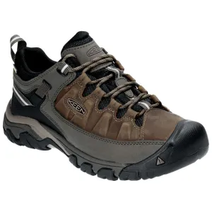 KEEN 1017783 Targhee III Low Waterproof Hiking Shoes for Men - Bungee Cord/Black - 8.5M