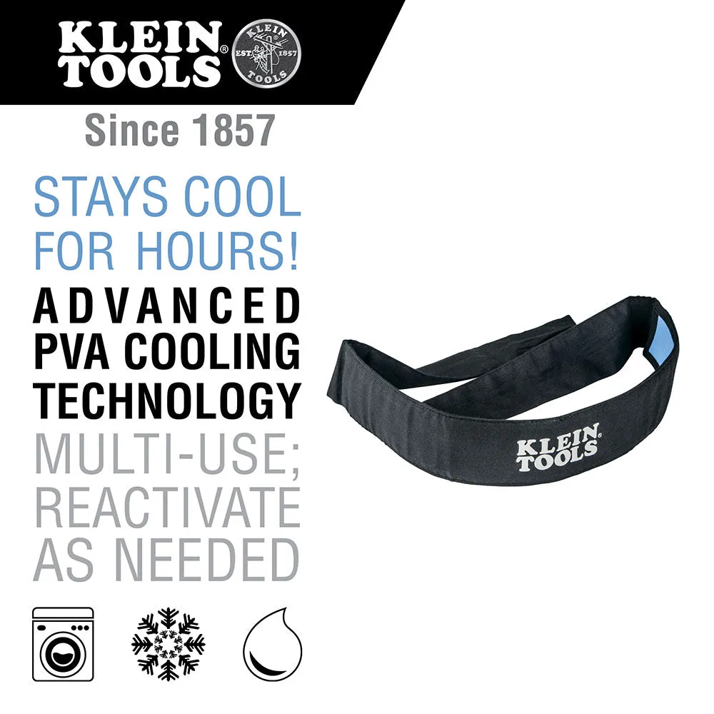 Klein 60123 Klein Cooling Bandana, Black