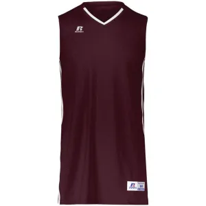 Maroon-White Legacy Basketball Jersey