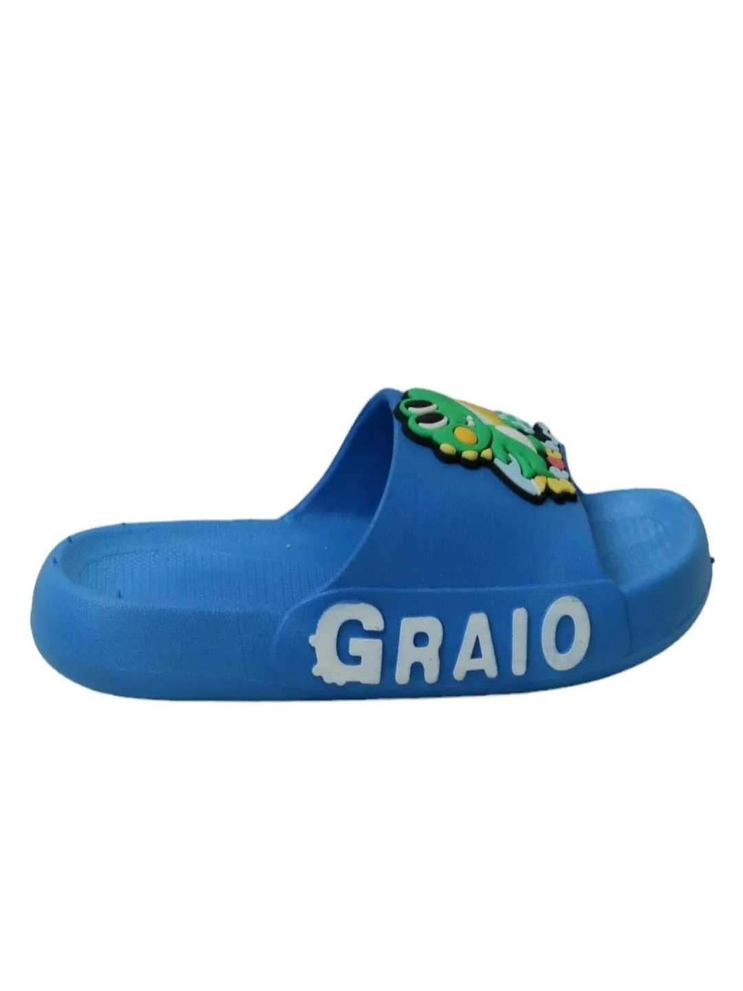 Ocean Blue Beach Sliders - Cool Blue Frog-Themed for Boys