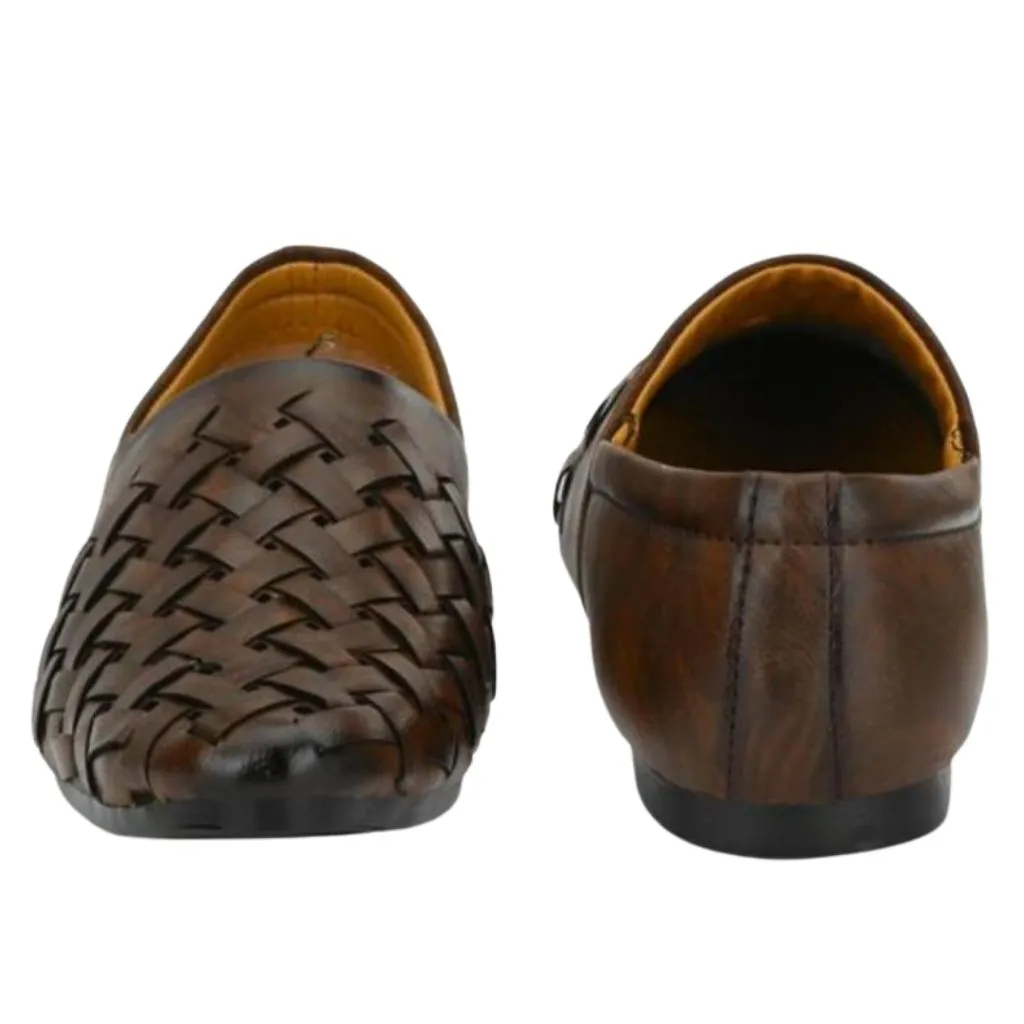 Paris Stylish Casual Leather Loafers Shoes For Men