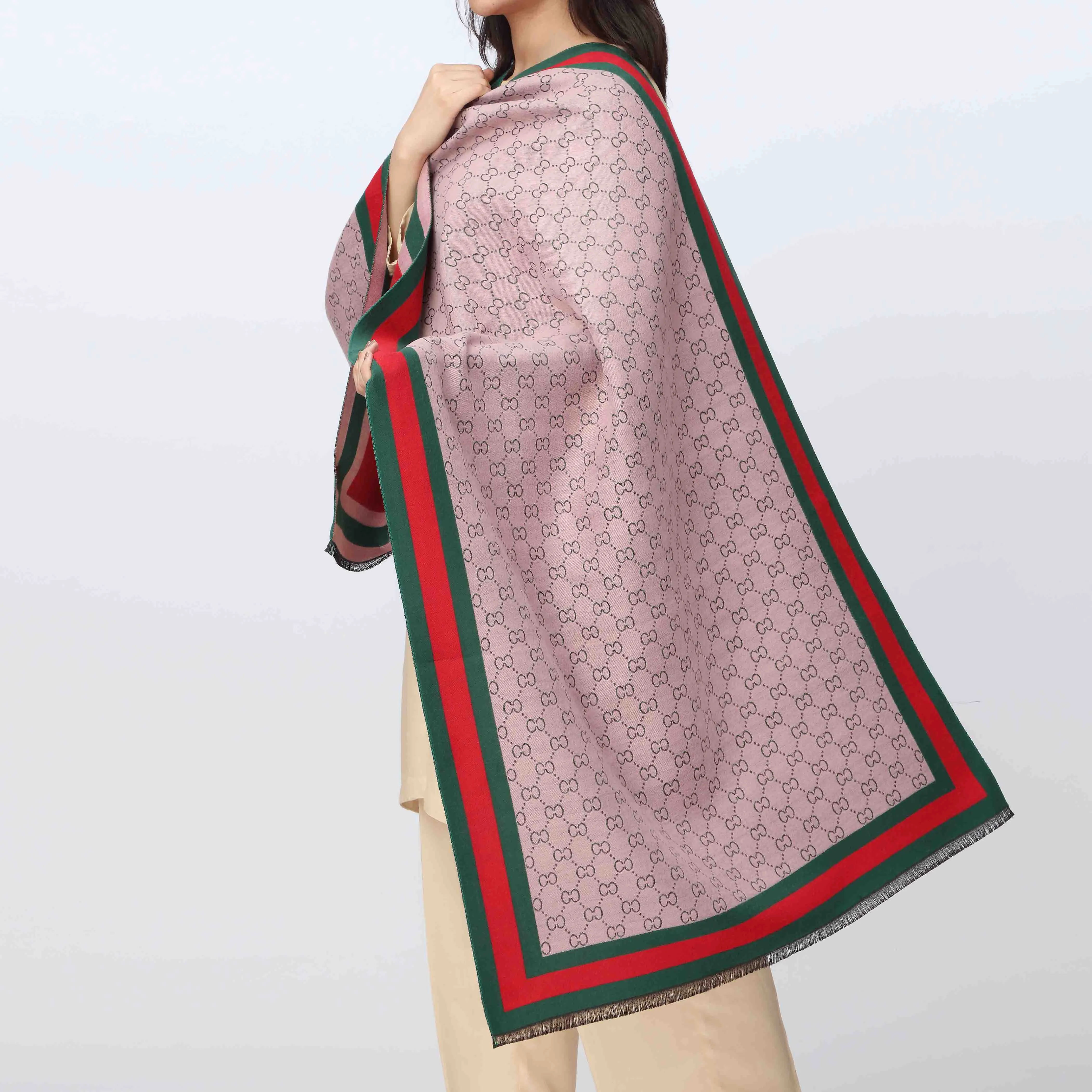 Pink Winter Stole PW9710