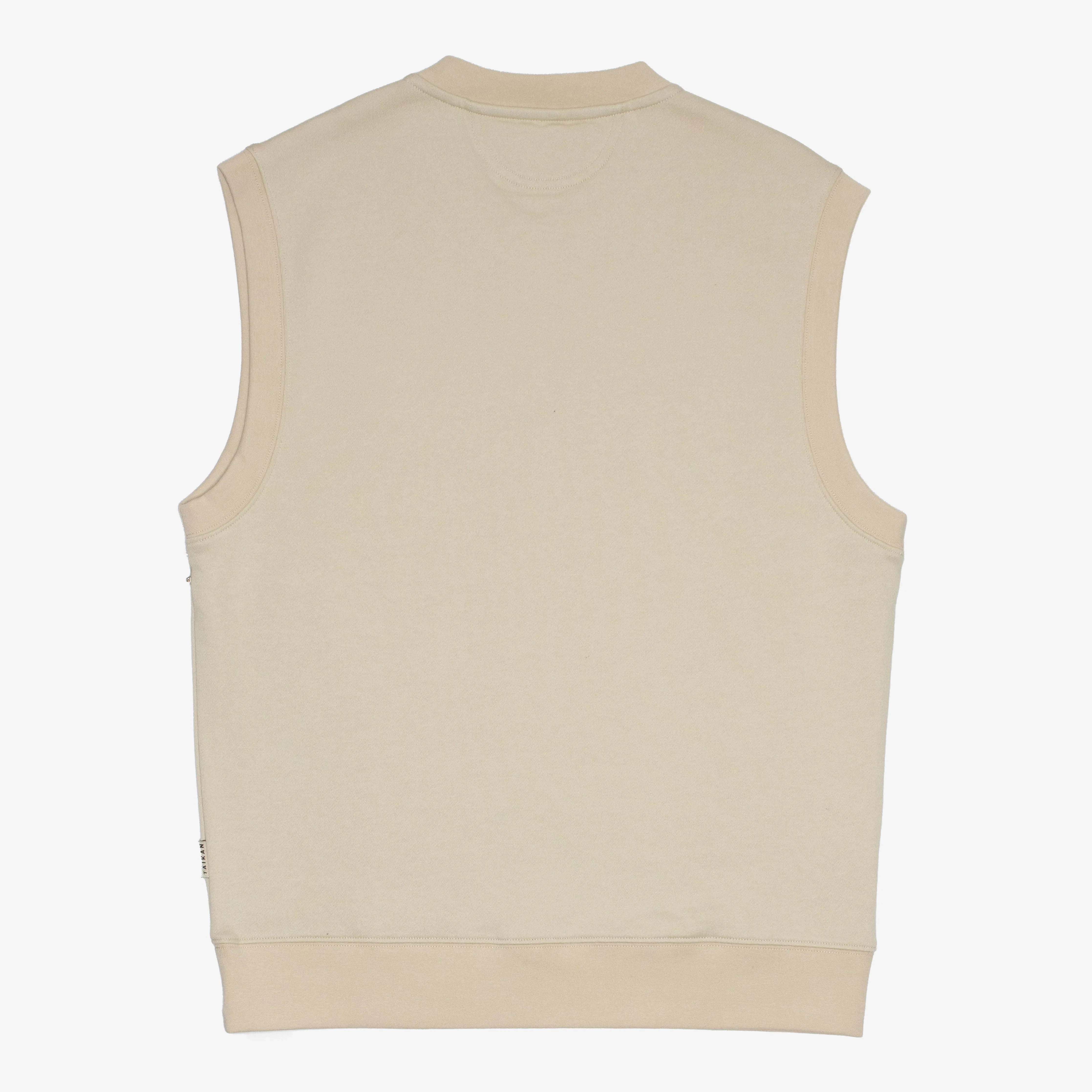 Taikan Everything Fleece Vest Cream