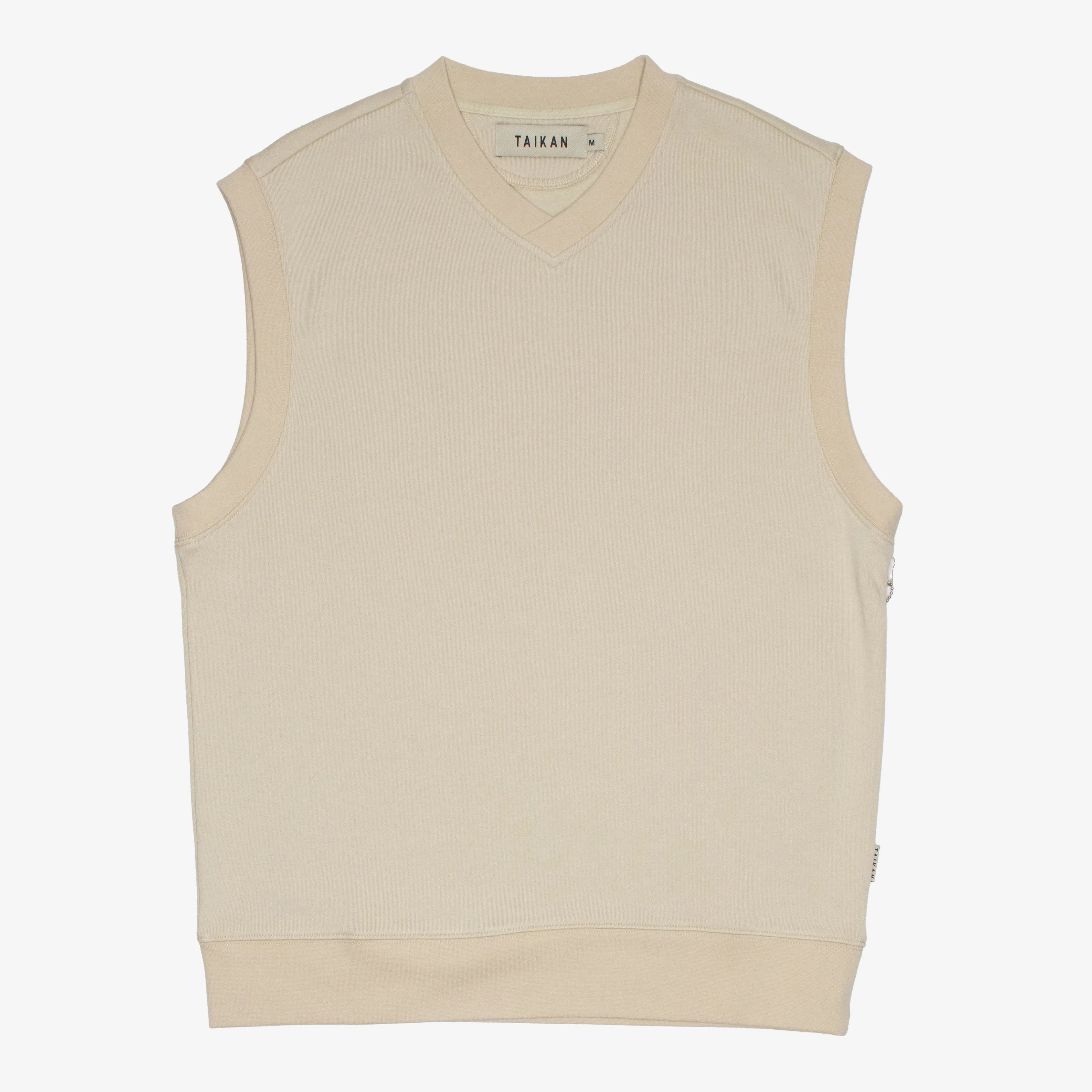 Taikan Everything Fleece Vest Cream