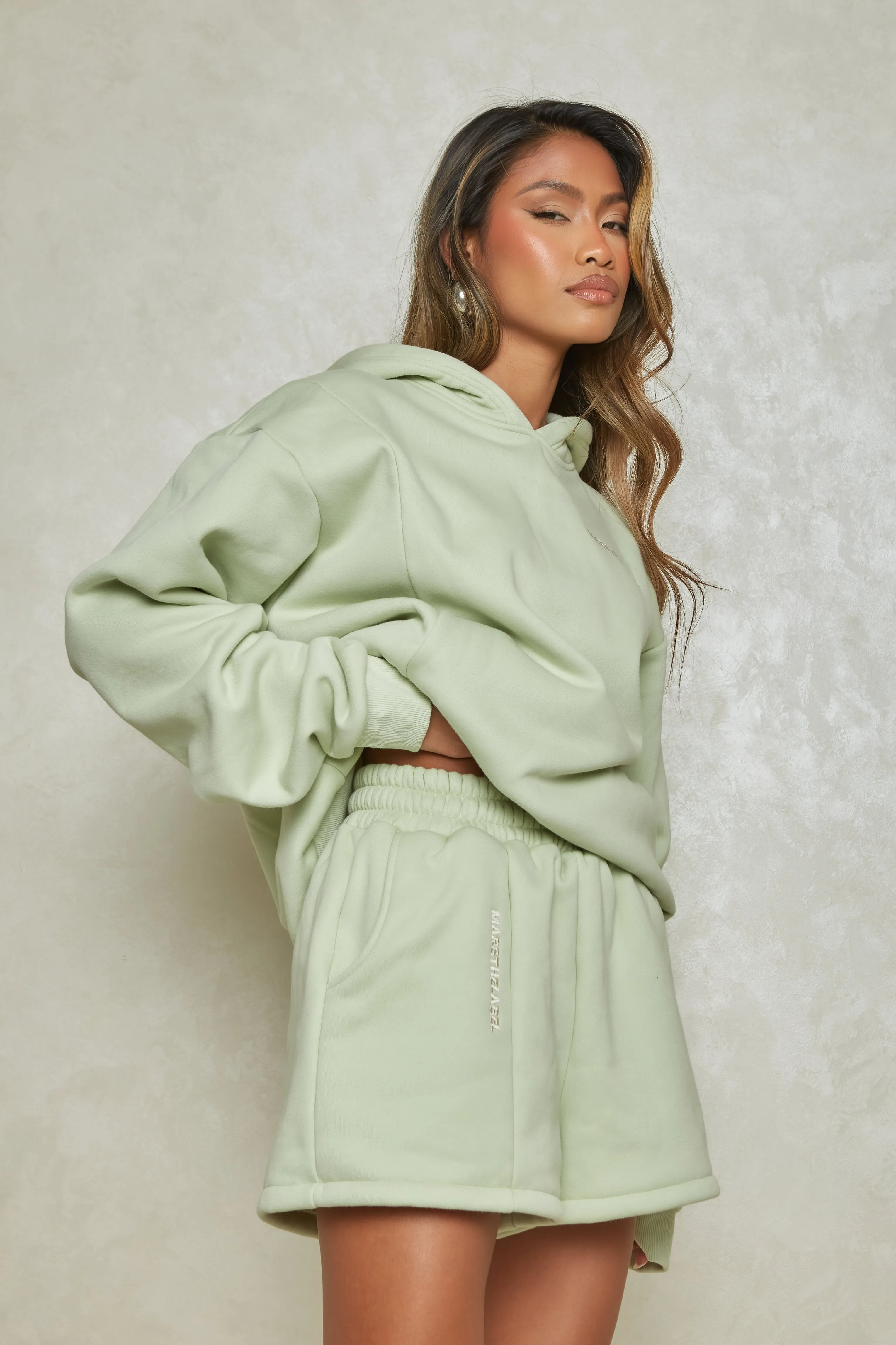 The Essentials Hoodie - Sage