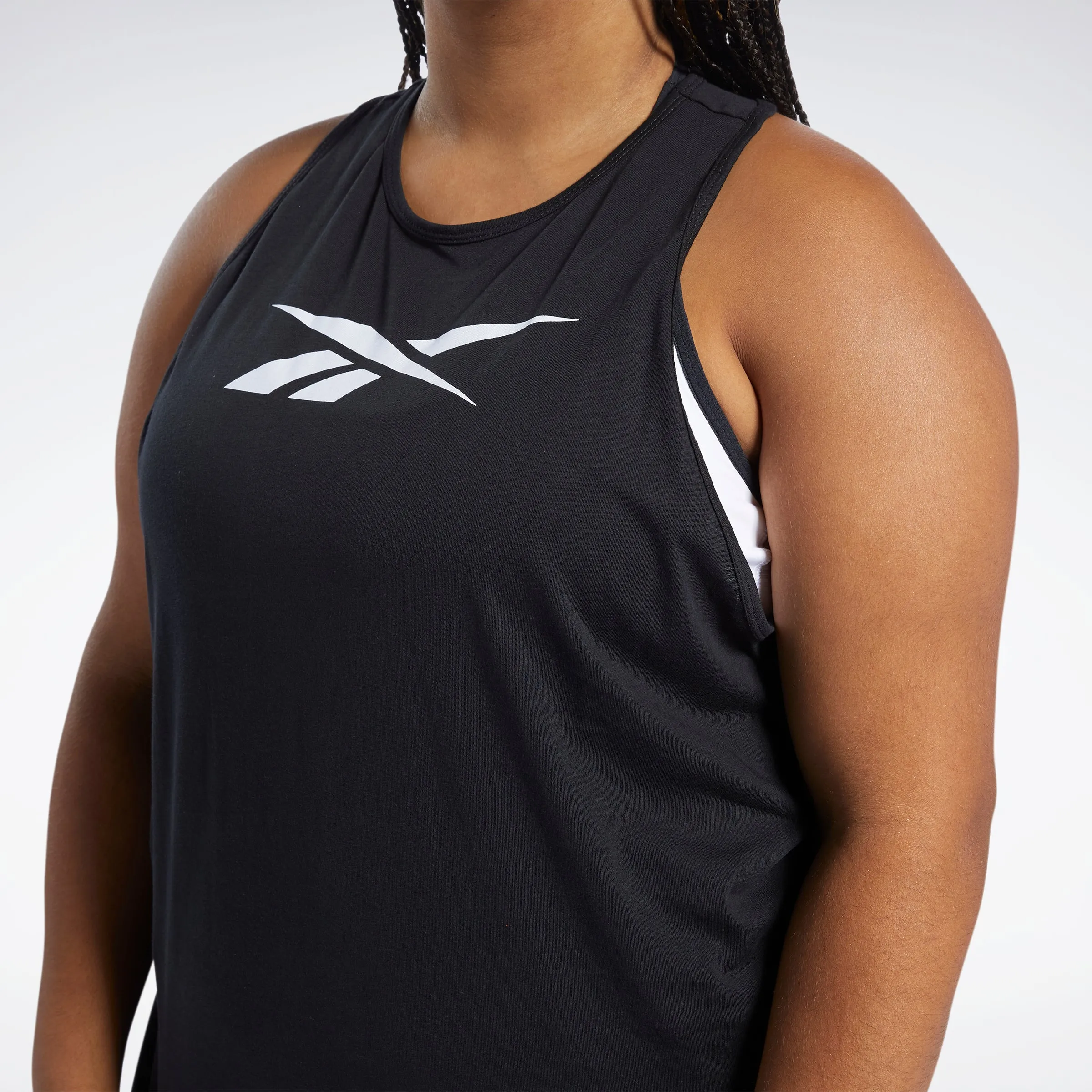 Training Essentials Graphic Tank Top Black