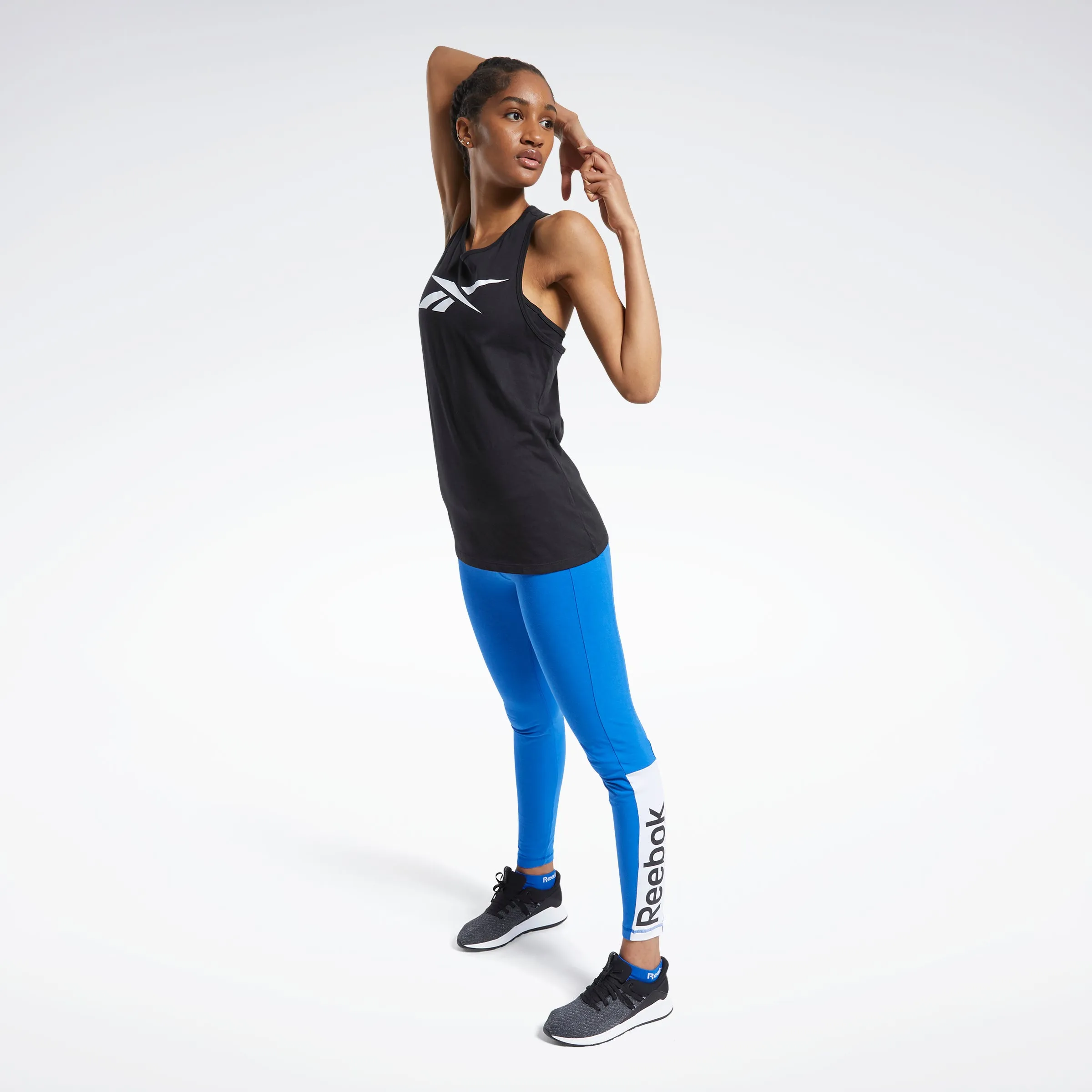 Training Essentials Graphic Tank Top Black